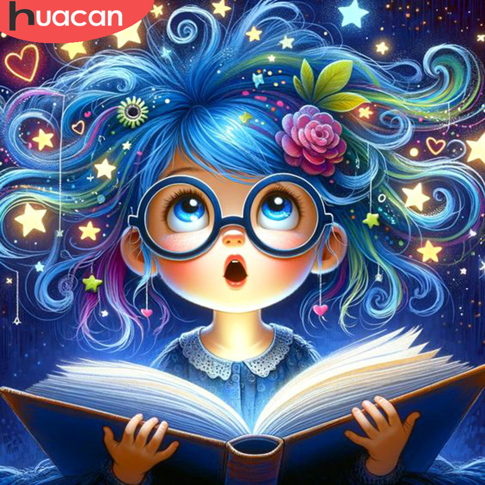 Resin Art Guide Book - HUACAN hayvan DIY elmas boyama kurbağa