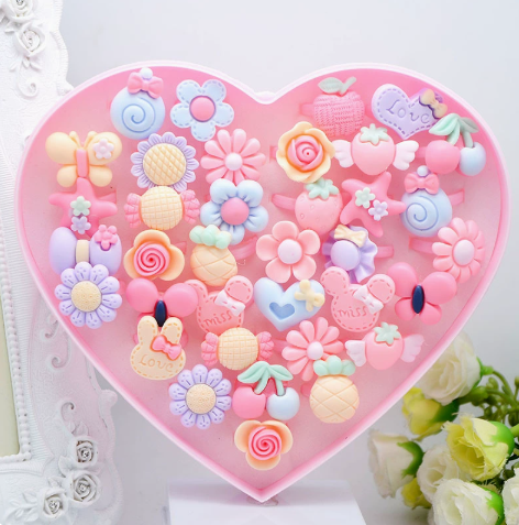 Resin Art Ring - 36 Adet Reçine Karikatür Yüzük Seti