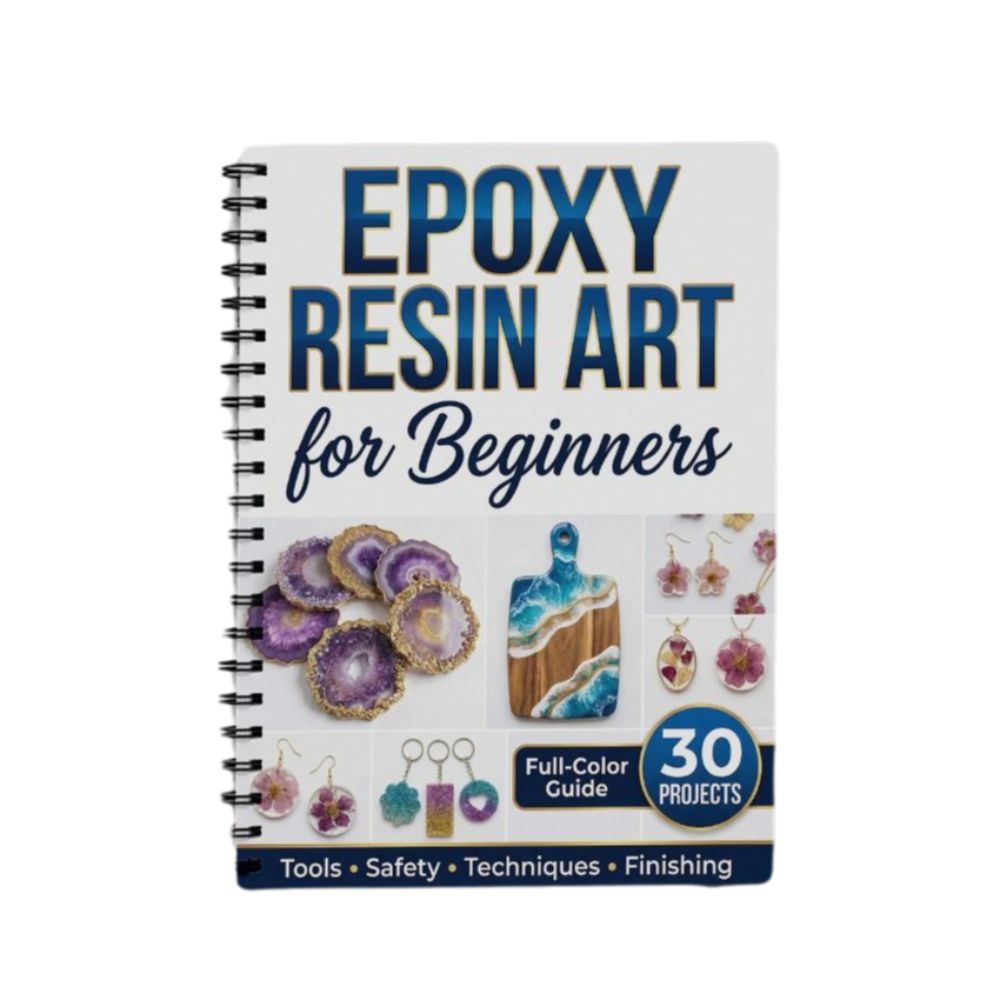 Resin Art Guide Book - Adım Adım Epoksi Reçine Sanatı El