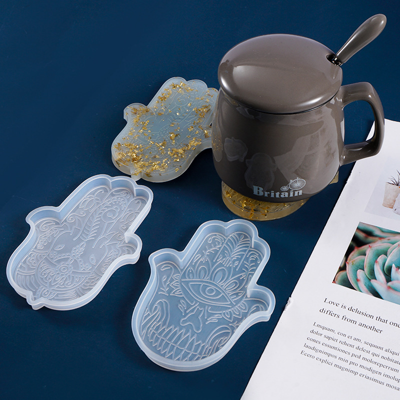 Resin Art Mold - 1 adet DIY Coaster el Fatima