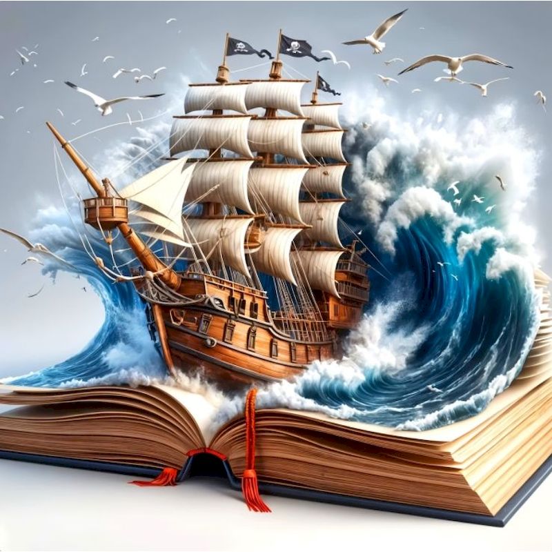Resin Art Guide Book - SDOYUNO Diy elmas mozaik kitap manzara