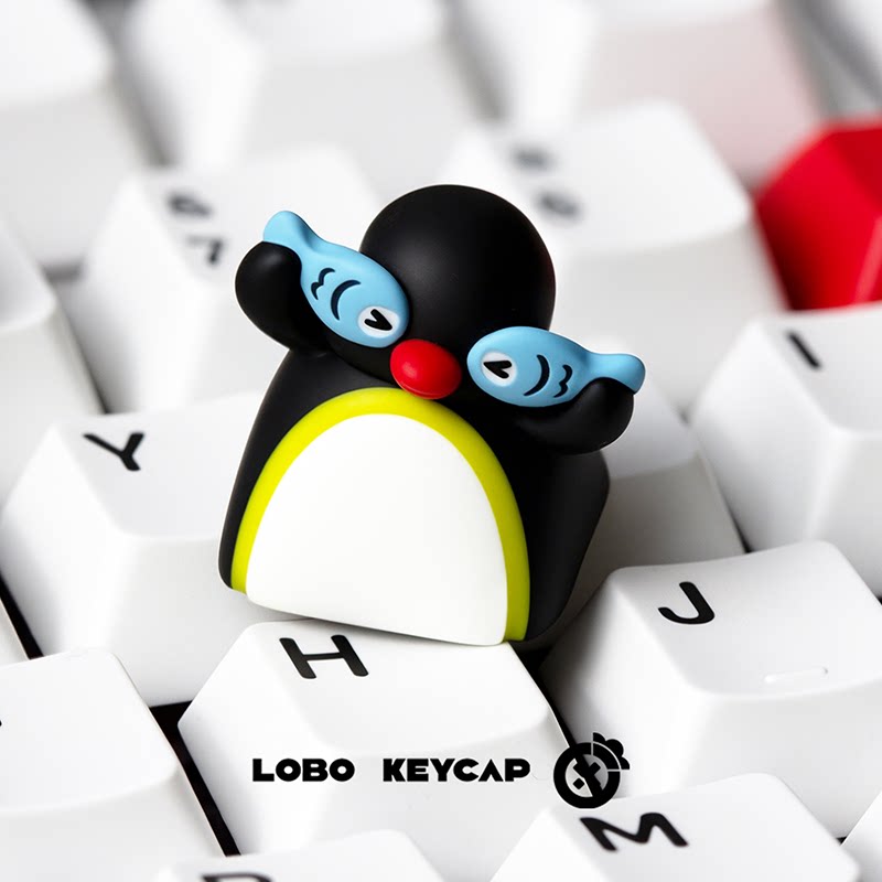 Resin Artist - Karikatür Pingu Görüntüsü İkinci Tur Serisi