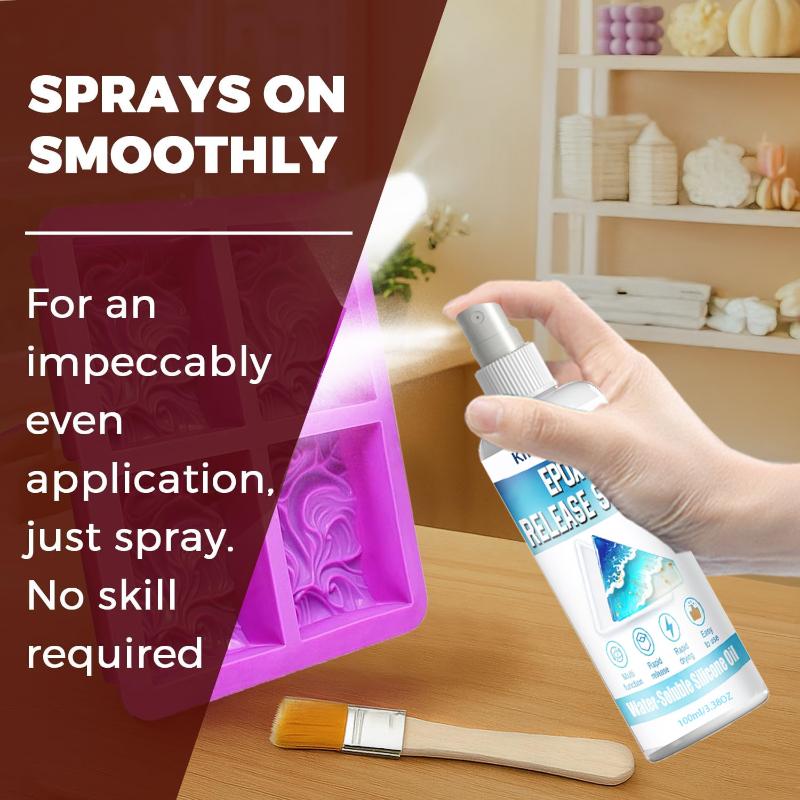 Release Spray Silicone - Yeni Epoksi Kalıp Çıkarma Spreyi -