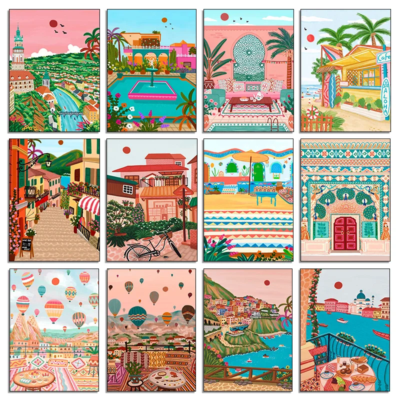 Resin Art India - İskandinav Fas Marakeş Kapadokya Hindistan Kapısı