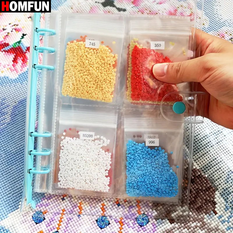 Resin Art Guide Book - HOMFUN 113 adet Elmas Boyama Depolama