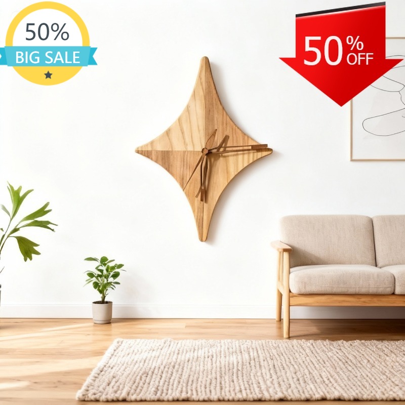 Resin Art Clock - Basit Modern Duvar Saati Sanat Yaratıcı