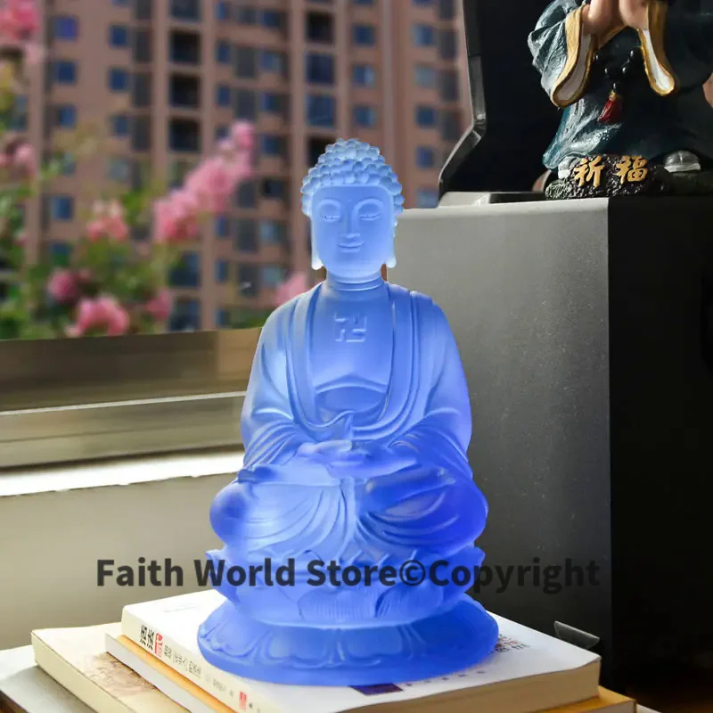 Resin Art India - 21CM uzunluğunda # Greko-Budist EV Tapınağı