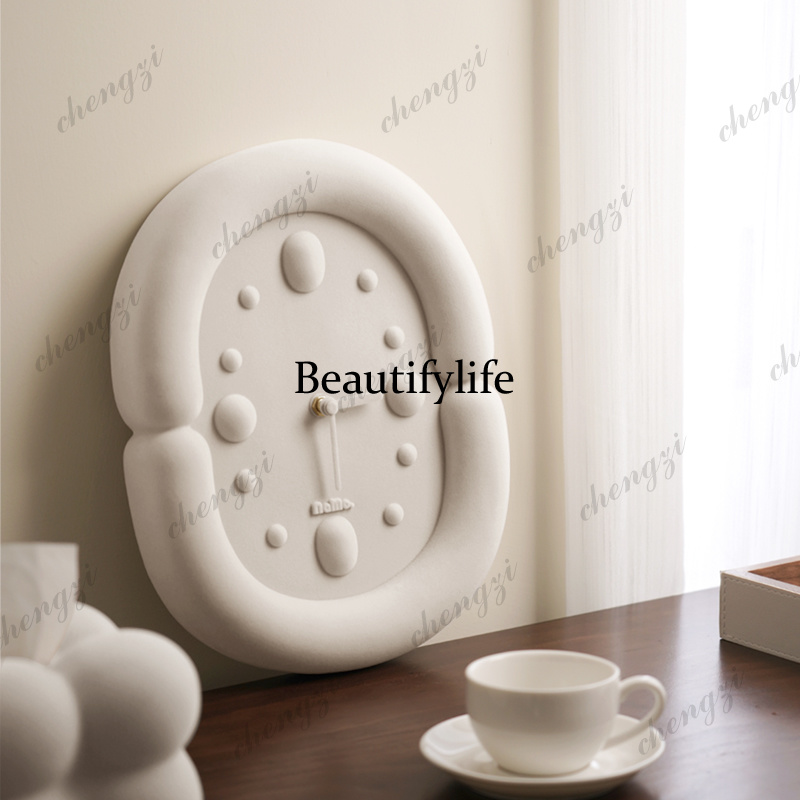 Resin Art Clock - Sessiz Estetik Duvar Saatleri Oturma Odası