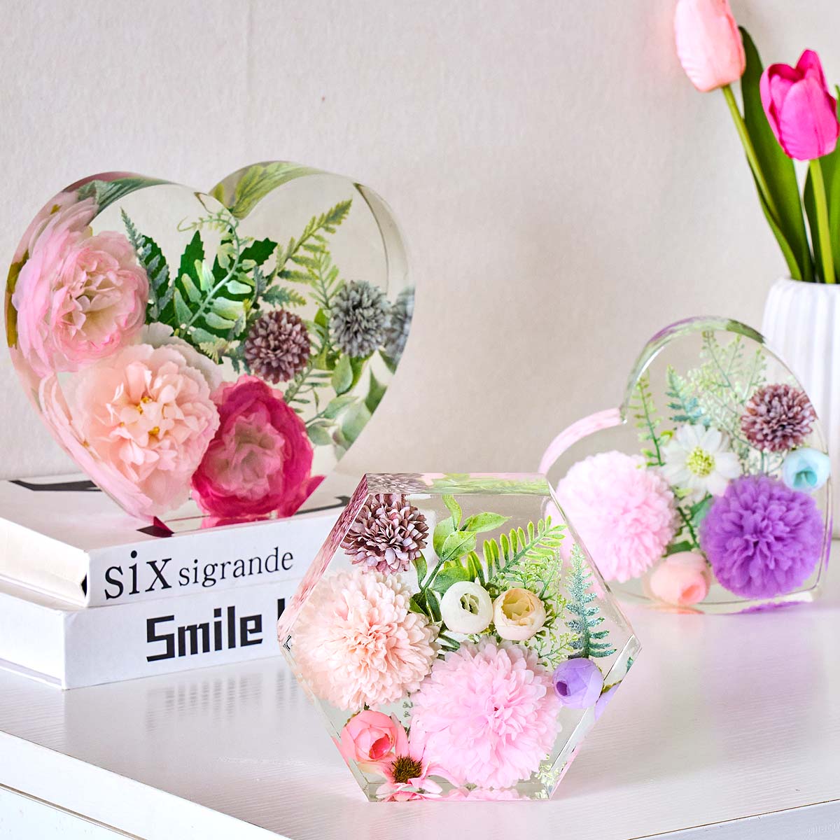 Büyük Aşk silikon kalıp DIY Ka - Resin Art Heart incelemesi ve fiyatı