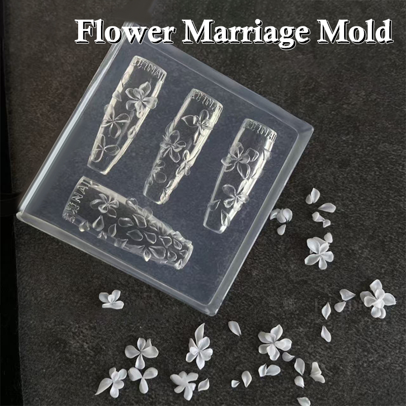 【O】3D Çiçekler Tırnak Kalıbı D - Resin Art Templates Free incelemesi ve fiyatı