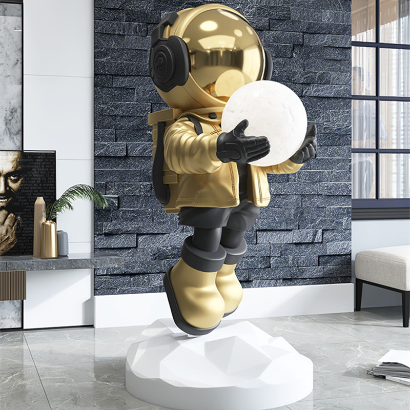 2026 Astronot Ayaklı Lambader  - Resin Art On Floor incelemesi ve fiyatı