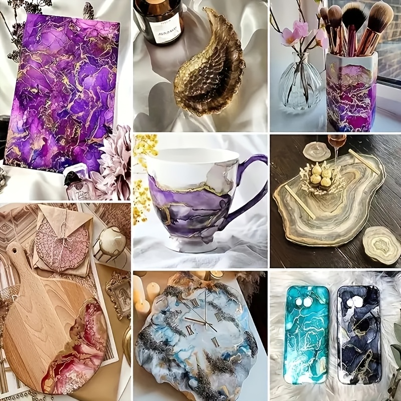 1 Set Metalik Sanat Alkol Müre - Resin Art Alcohol Ink incelemesi ve fiyatı