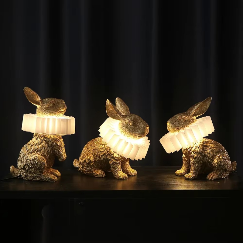 Tavşan masa lambası Sevimli Re - Resin Art On Floor incelemesi ve fiyatı