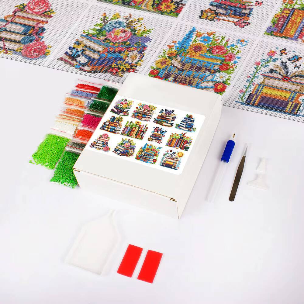 HUACAN 12 adet Manzara Mini El - Resin Art Guide Book incelemesi ve fiyatı