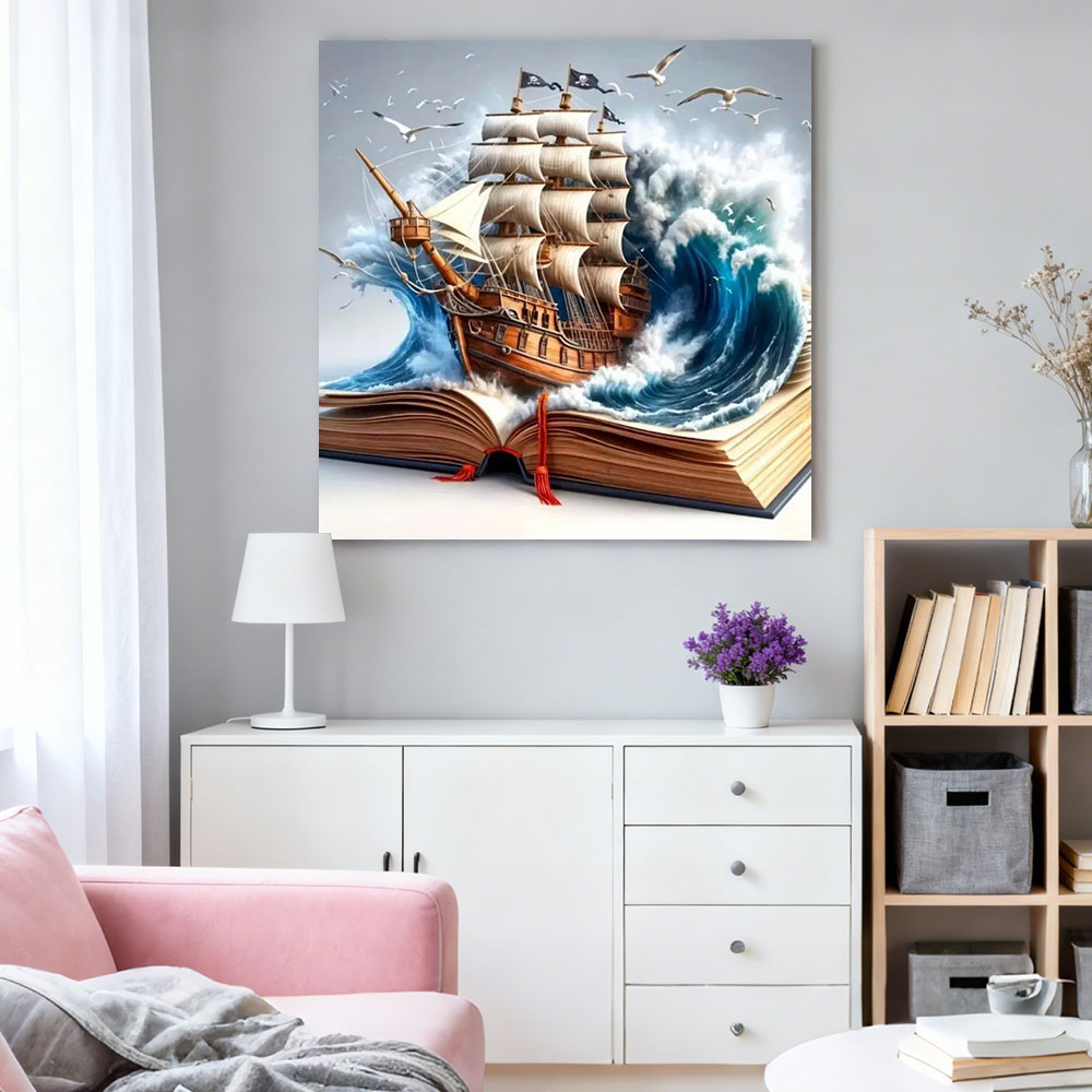 HUACAN Elmas Mozaik 5d Deniz M - Resin Art Guide Book incelemesi ve fiyatı