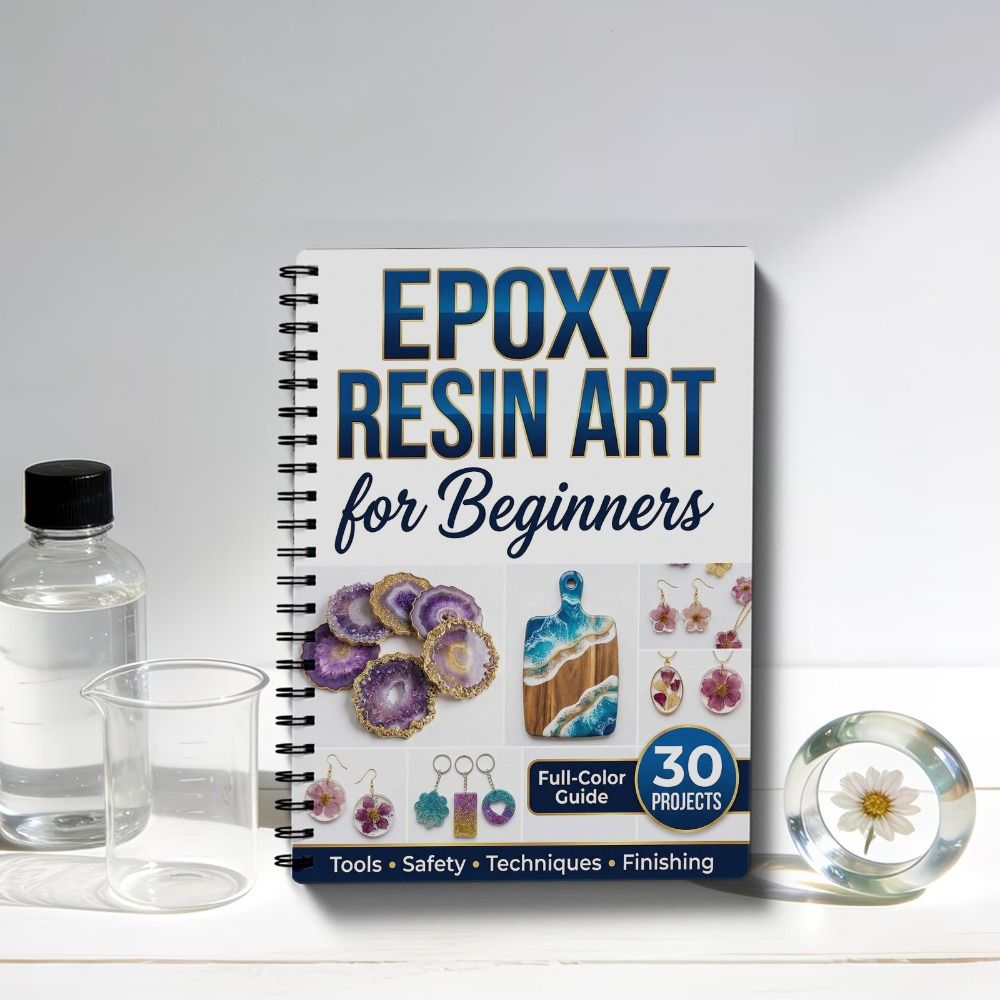 Adım Adım Epoksi Reçine Sanatı - Resin Art Guide Book incelemesi ve fiyatı