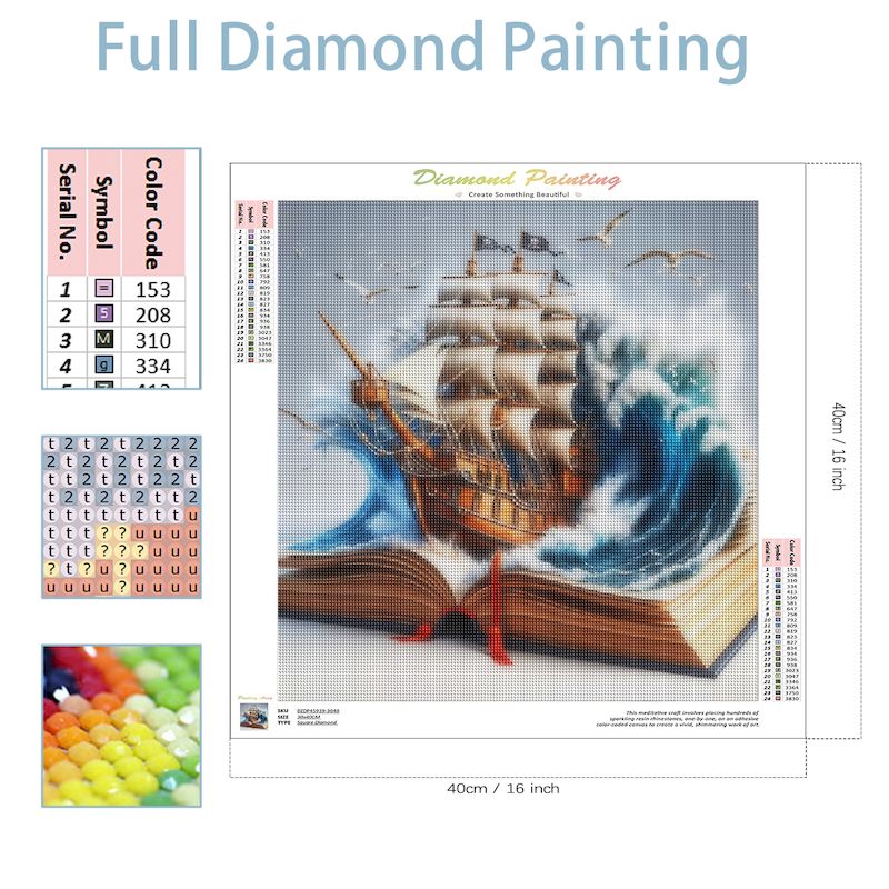SDOYUNO Diy elmas mozaik kitap - Resin Art Guide Book incelemesi ve fiyatı