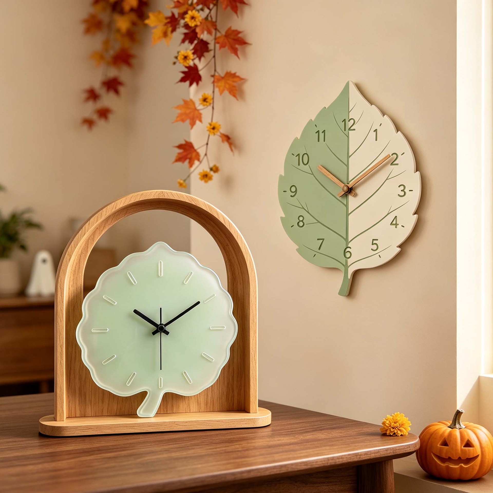 Saat Silikon Kalıpları Yaprak  - Resin Art Clock incelemesi ve fiyatı
