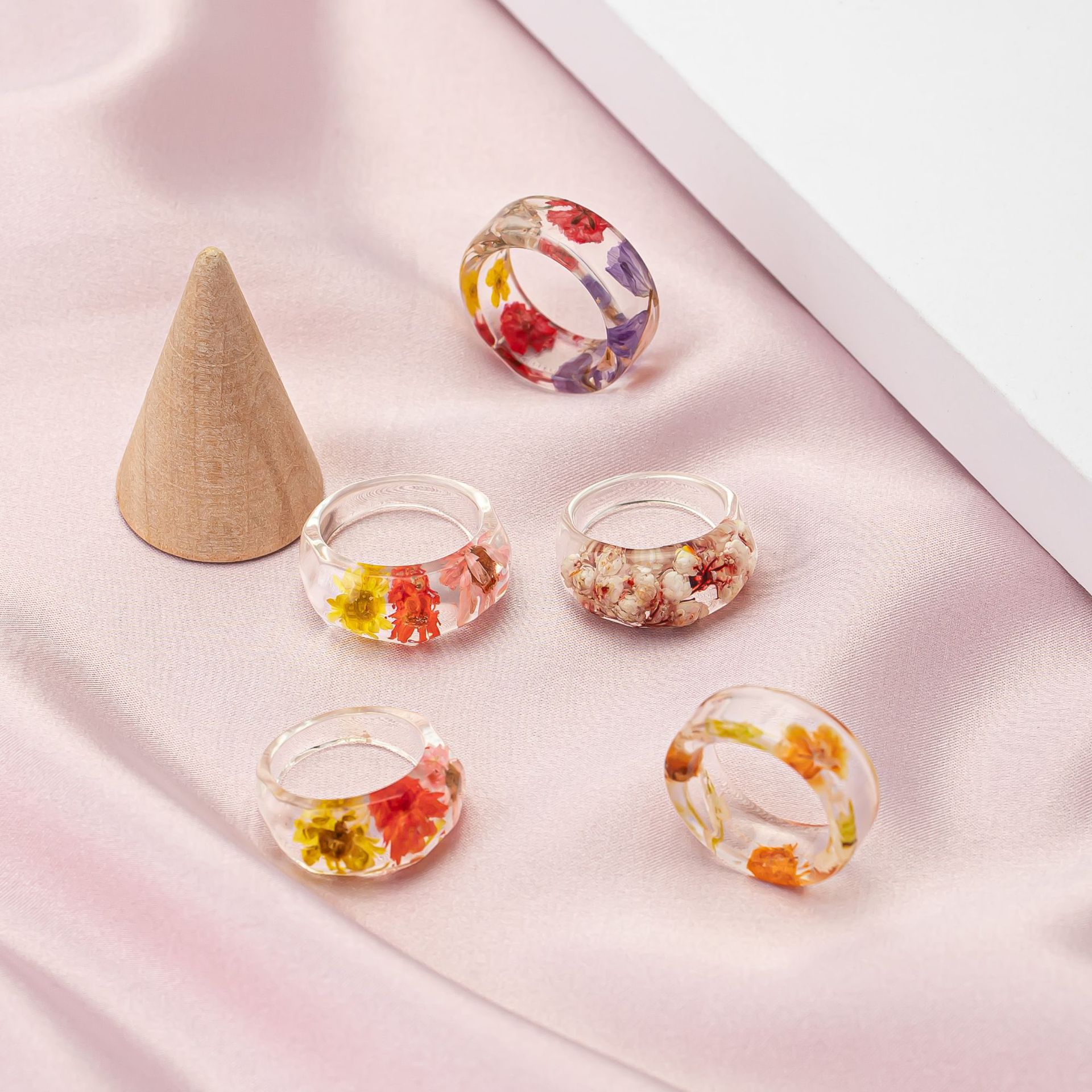 Zarif Minimalist Reçine Papaty - Resin Art Ring incelemesi ve fiyatı