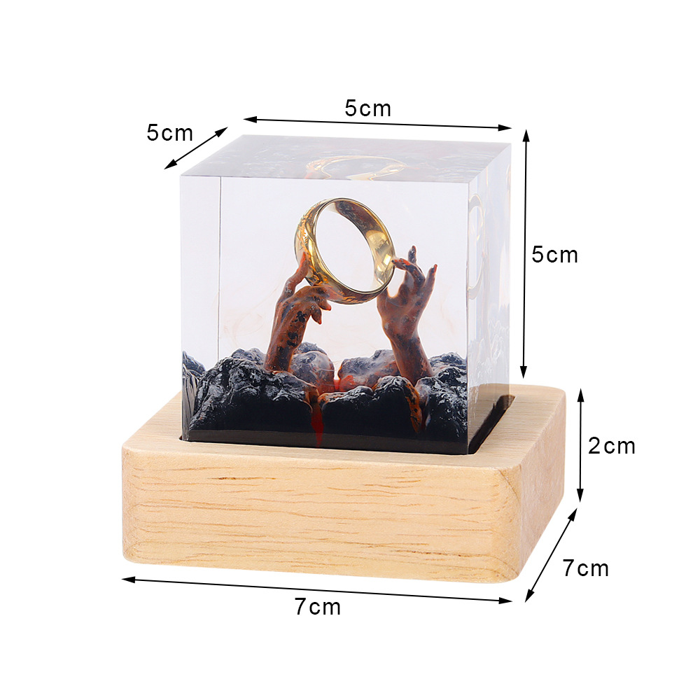 Şeytan Diyarı Organizma Reçine - Resin Art Ring incelemesi ve fiyatı