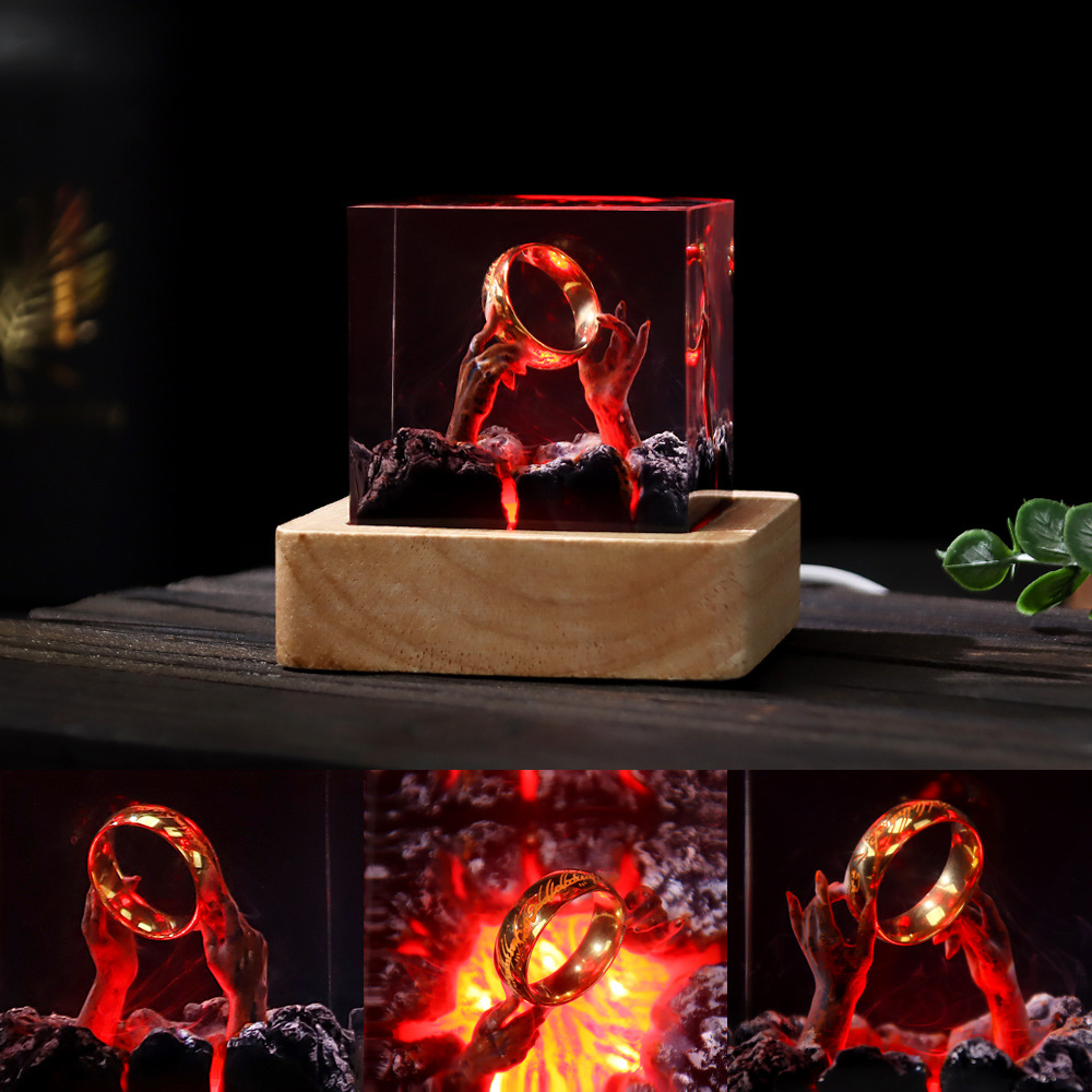 Şeytan Diyarı Organizma Reçine - Resin Art Ring incelemesi ve fiyatı