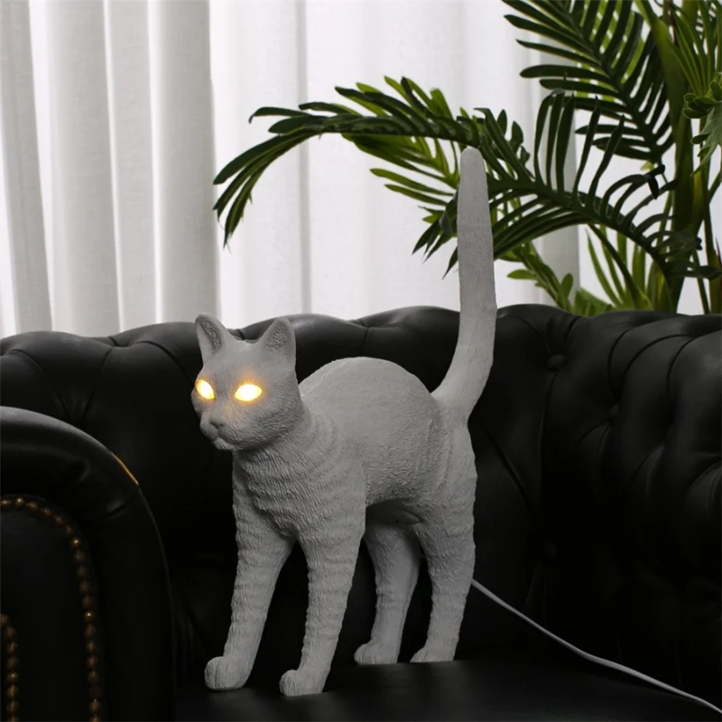 İskandinav kedi masa lambası r - Resin Art On Floor incelemesi ve fiyatı