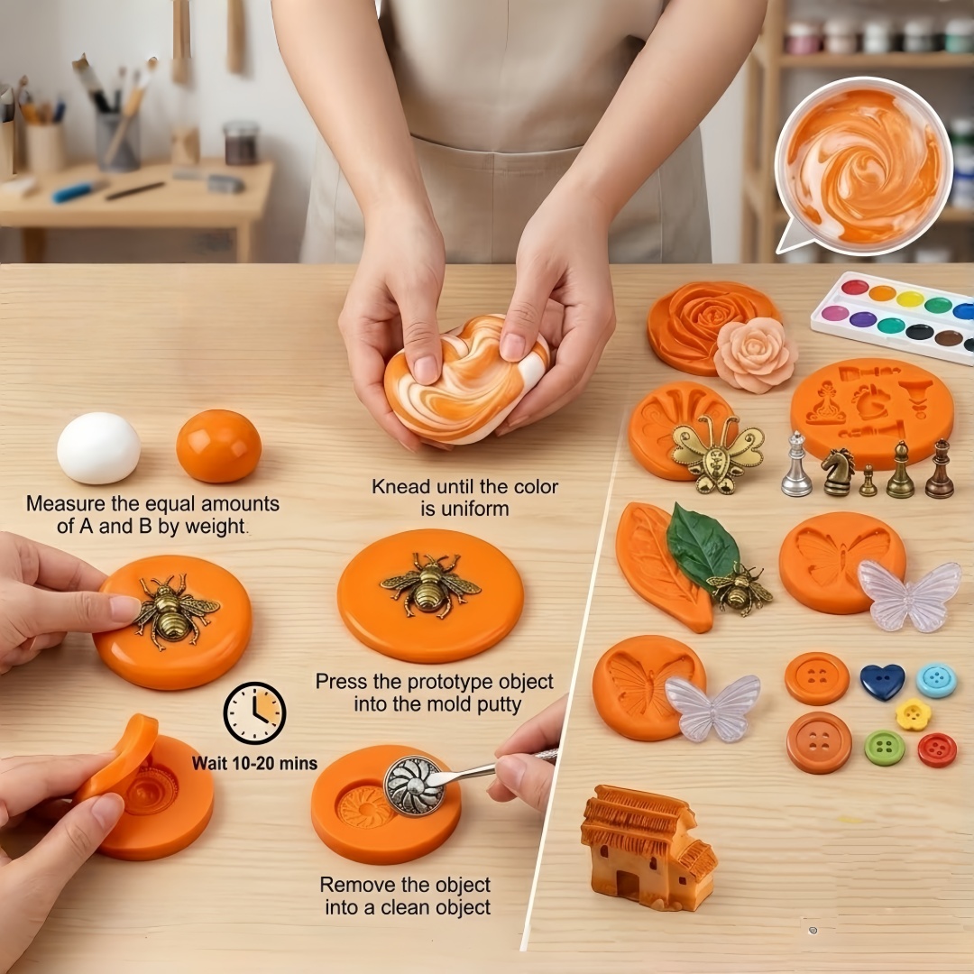 Silikon Macun DIY El Sanatları - Resin Art Mold incelemesi ve fiyatı
