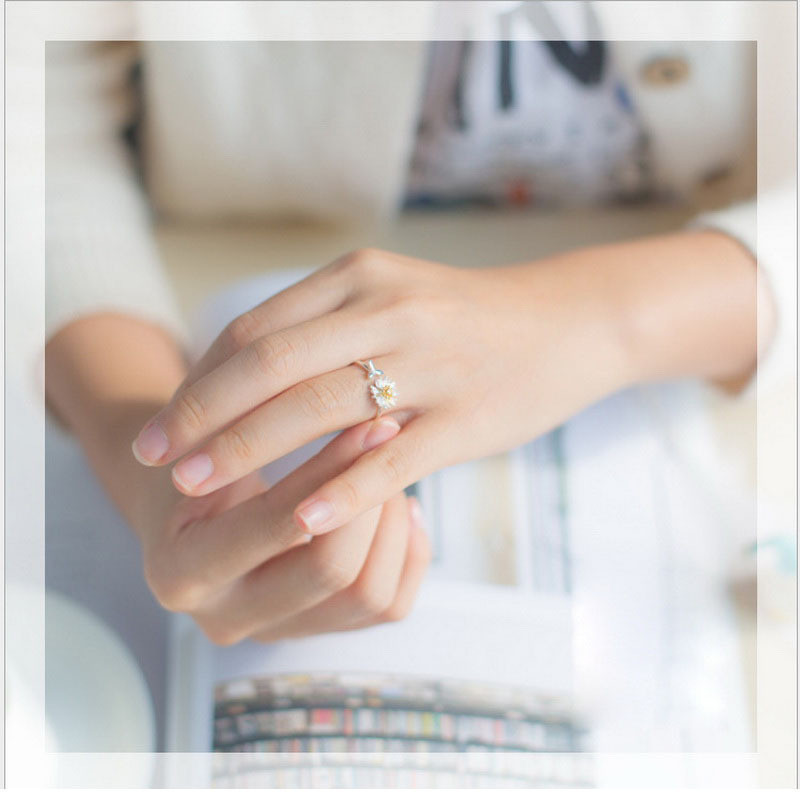2021 yeni bahar beyaz emaye pa - Resin Art Ring incelemesi ve fiyatı