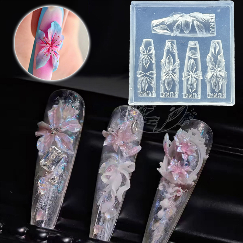 3D Çiçekler Tırnak Kalıp DIY S - Resin Art Templates Free incelemesi ve fiyatı