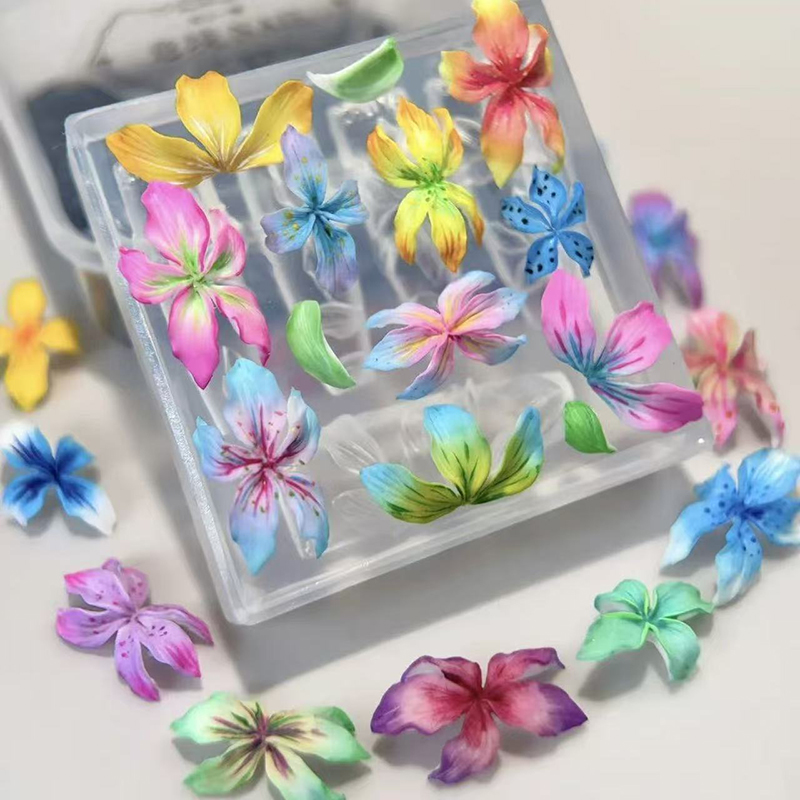 Z. 3D Çiçekler Tırnak Kalıp DI - Resin Art Templates Free incelemesi ve fiyatı
