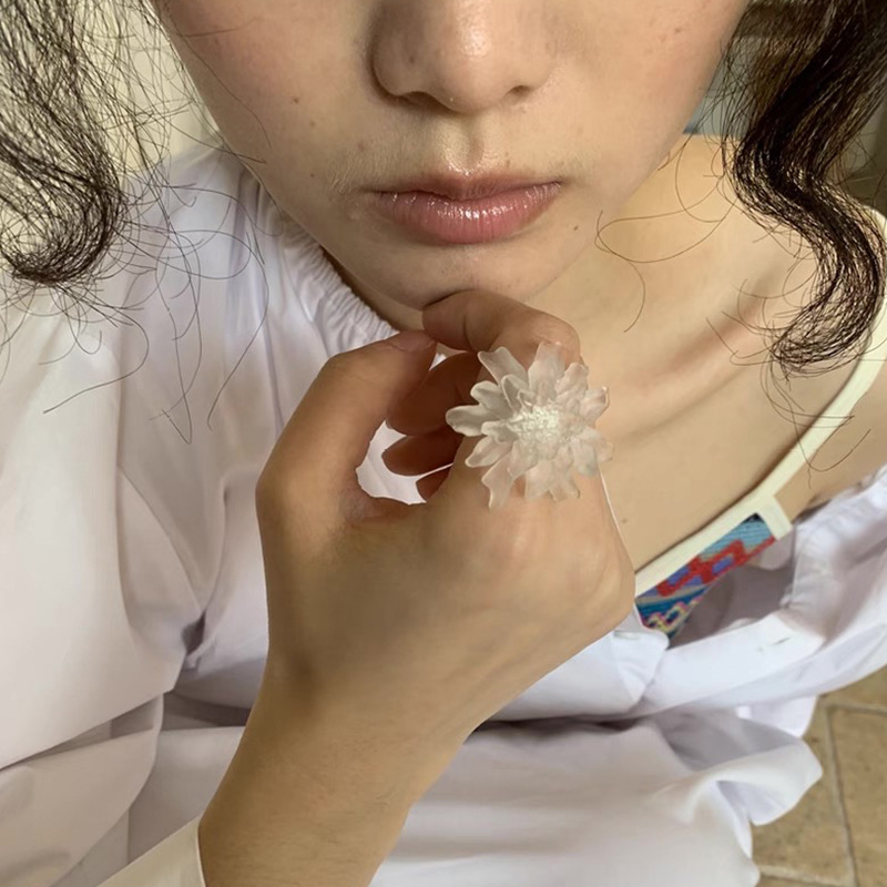 HUANZHI Beyaz Şeffaf Buzlu Reç - Resin Art Ring incelemesi ve fiyatı