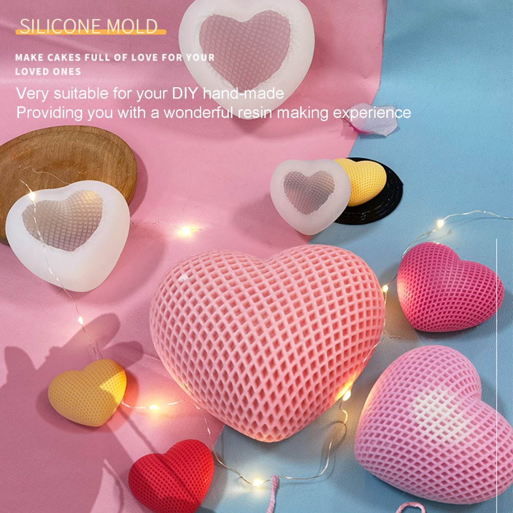 Reçine Döküm Kalıbı Dokuma Kal - Resin Art Heart incelemesi ve fiyatı