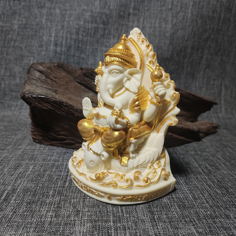Hinduizm Fil Ganesha Figürü, M - Resin Art India incelemesi ve fiyatı