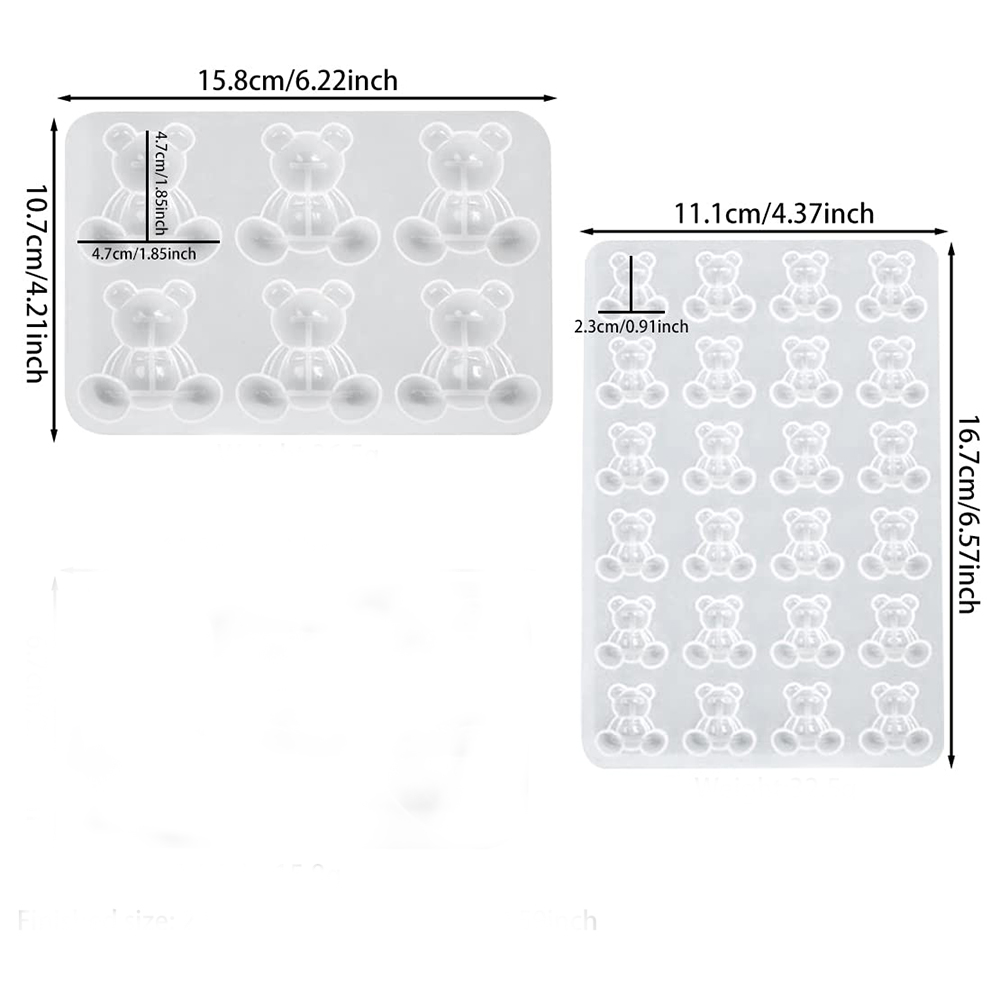 Kristal Ayı Reçine Silikon Kal - Resin Art Mold incelemesi ve fiyatı