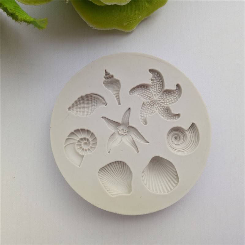 Deniz kabuğu kabuklu denizyıld - Silicone Mold Ocean incelemesi ve fiyatı